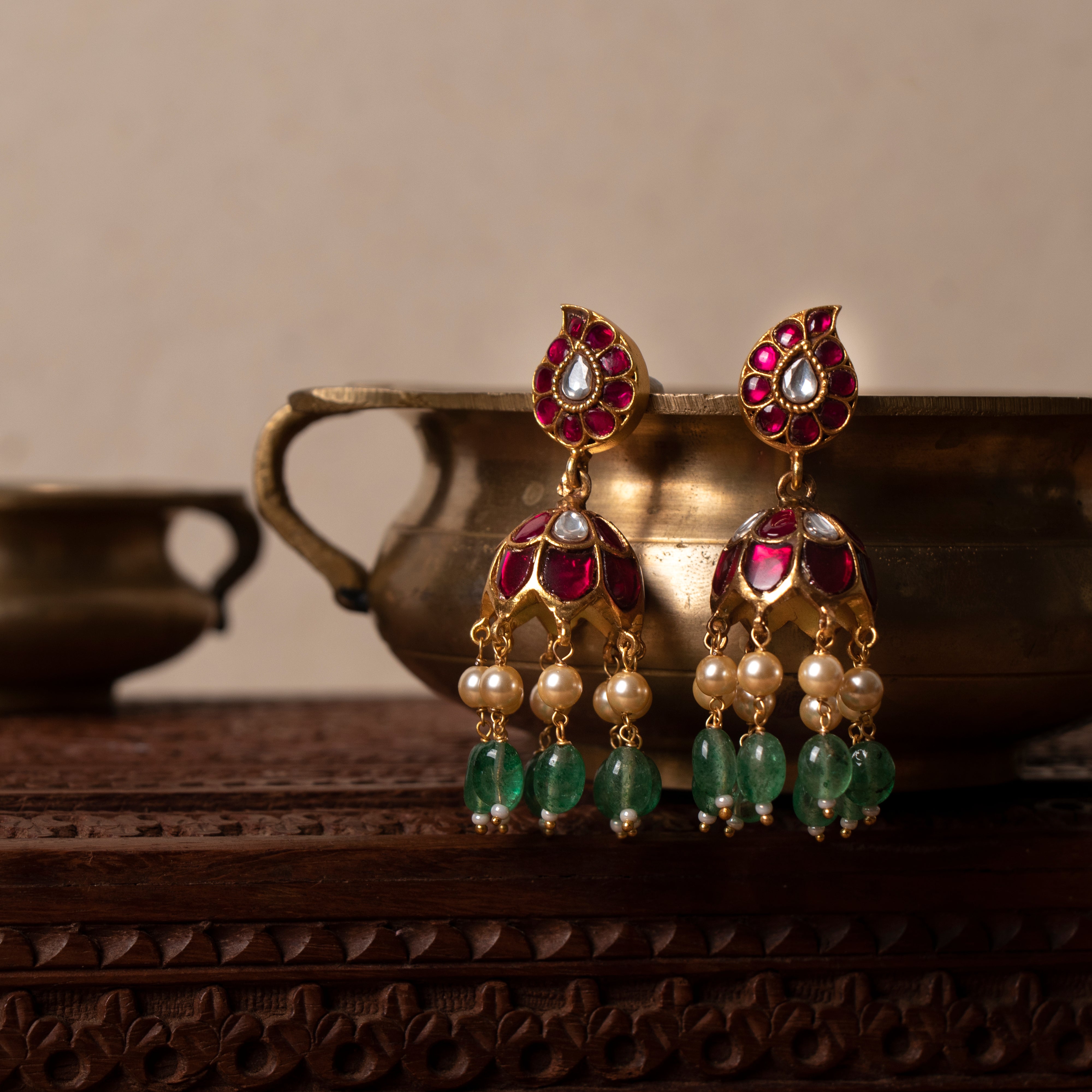 Alleia Jhumkas