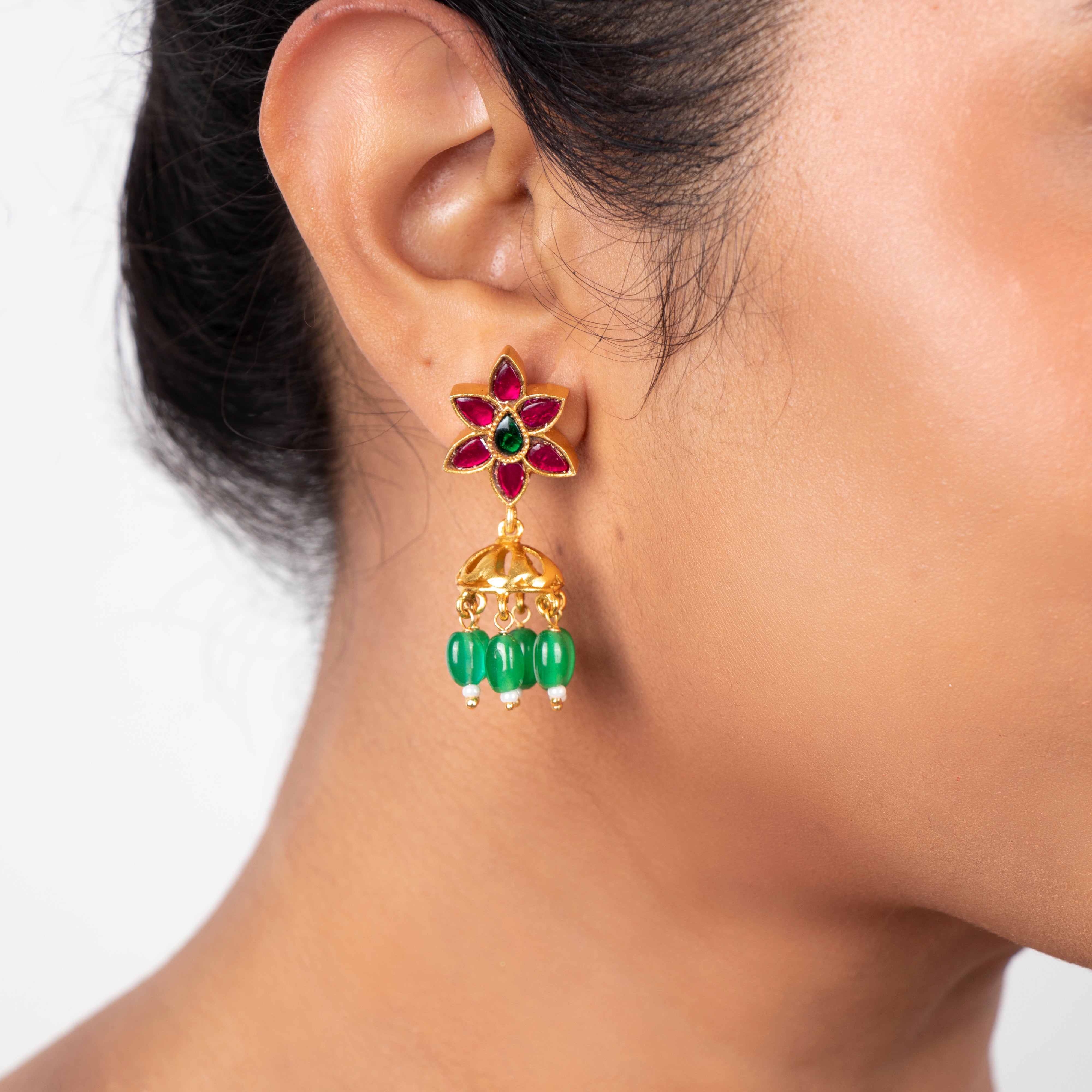 Lia Blossom Jhumkas
