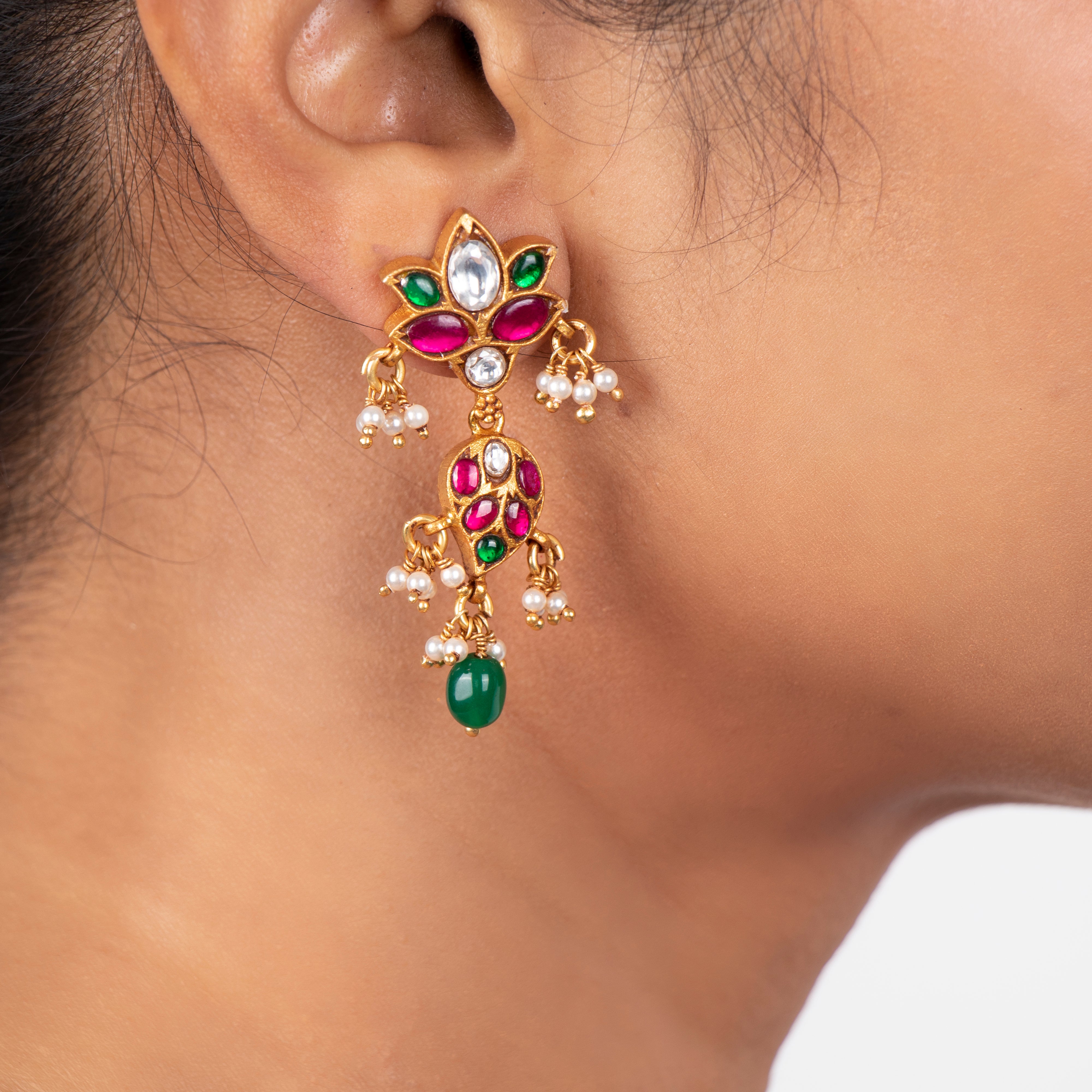 Ina Lotus Earrings