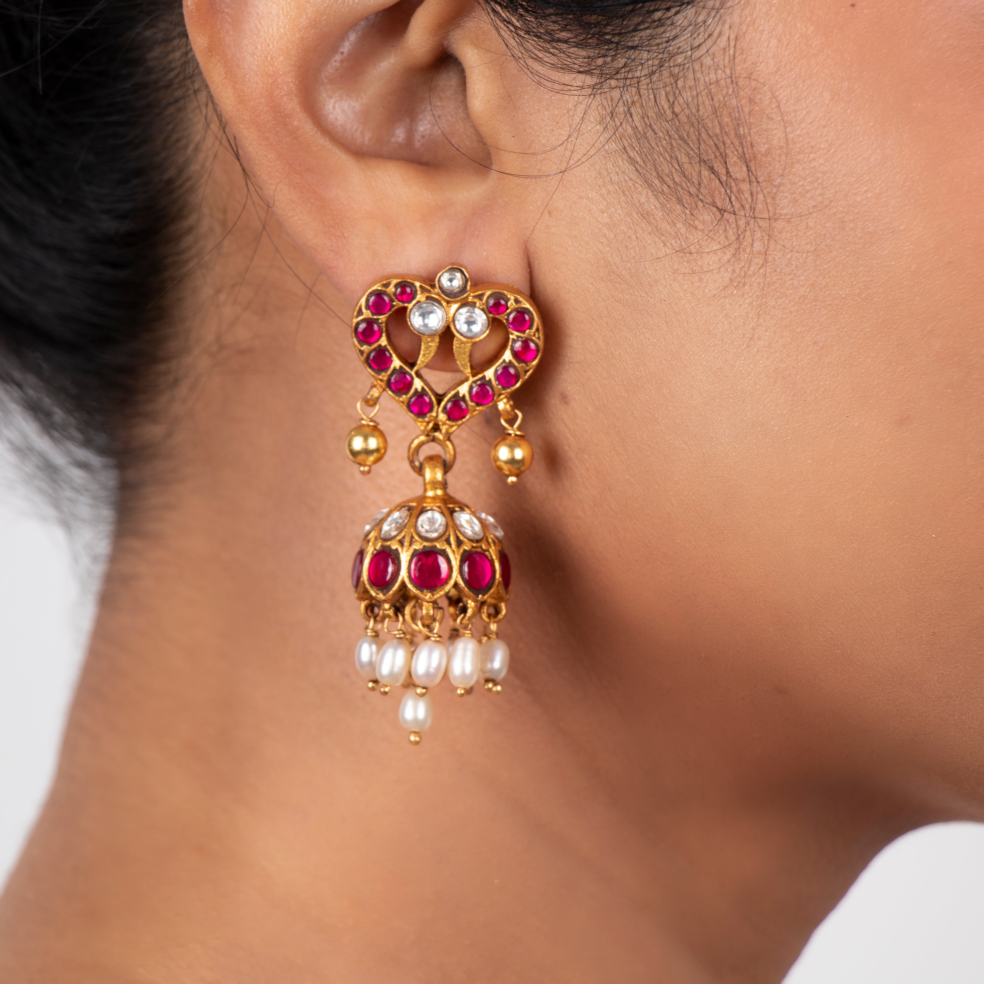 Anahi Kundan Jhumkas
