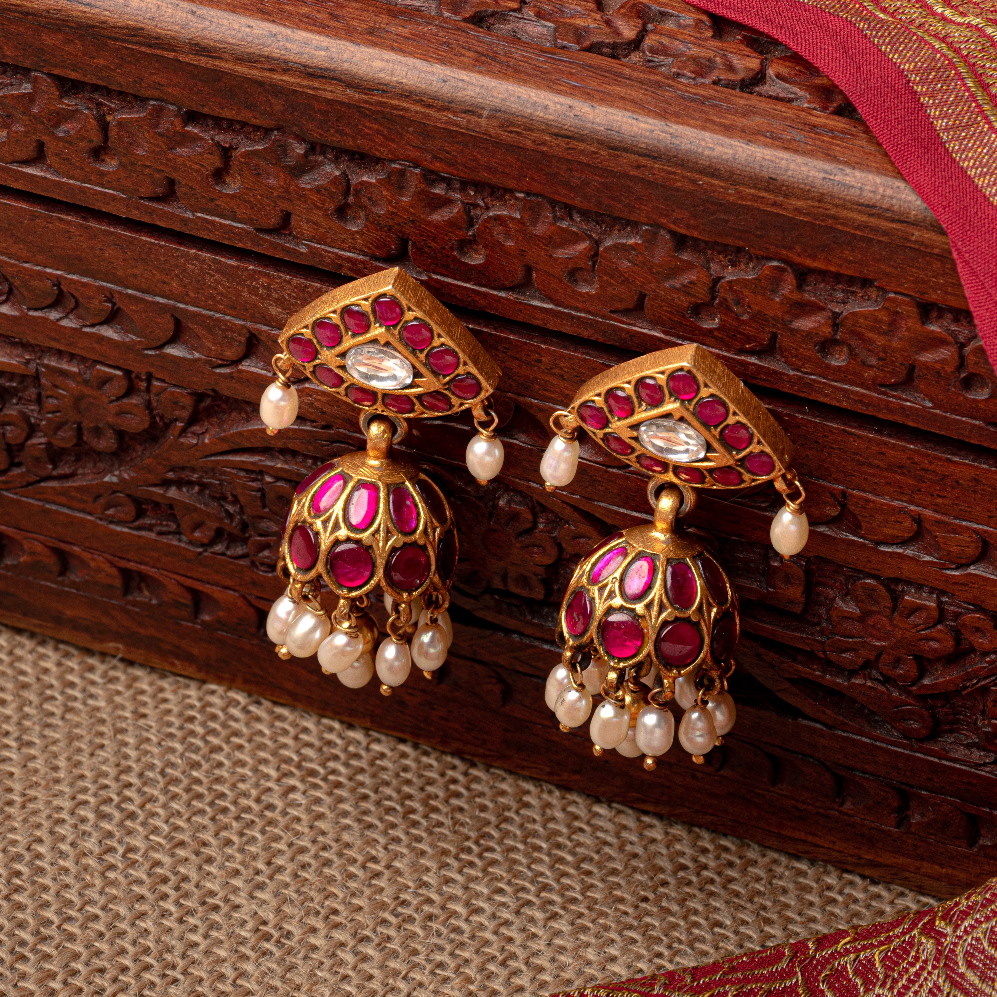 Rangrez Kundan Jhumka