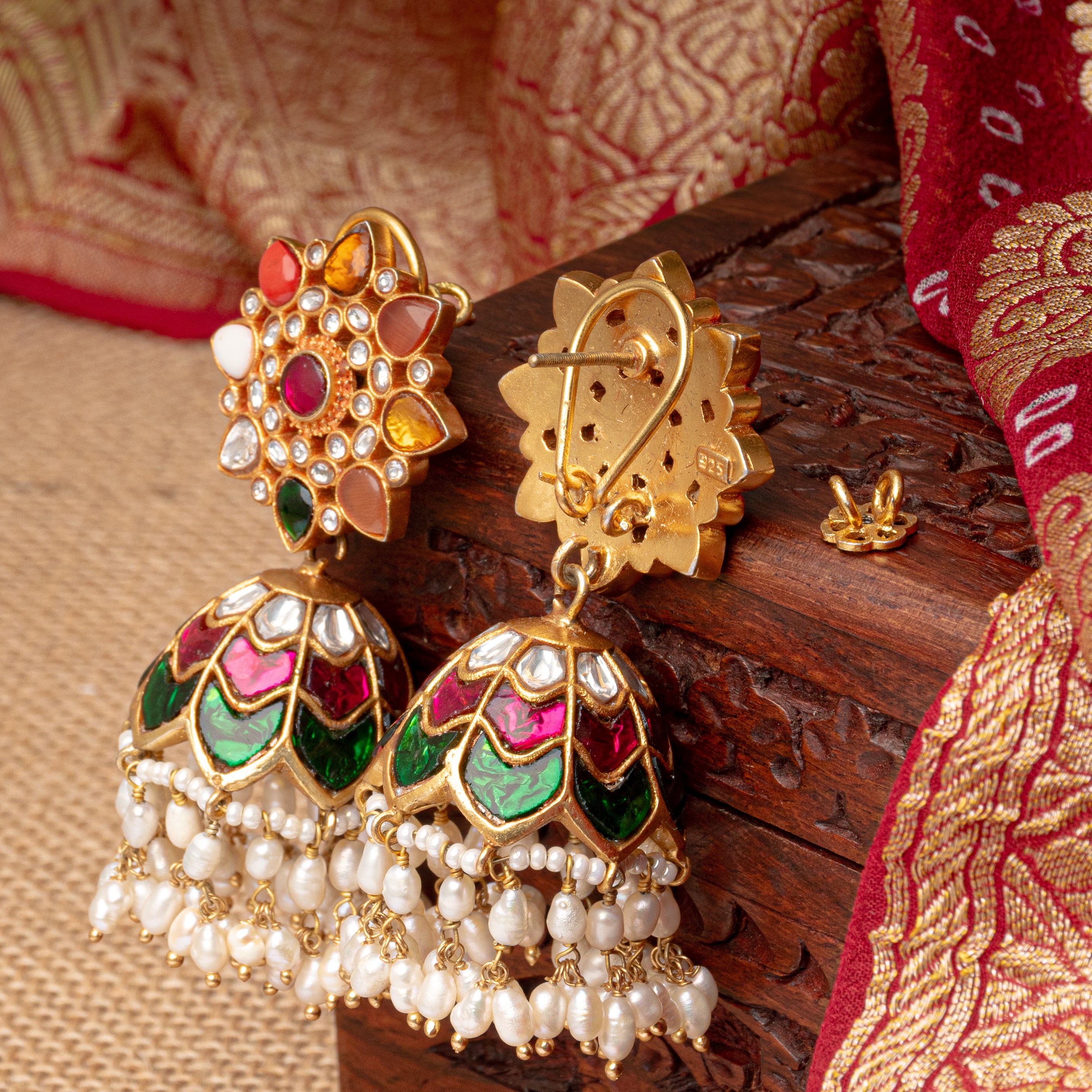 Mehira Kundan Jhumka