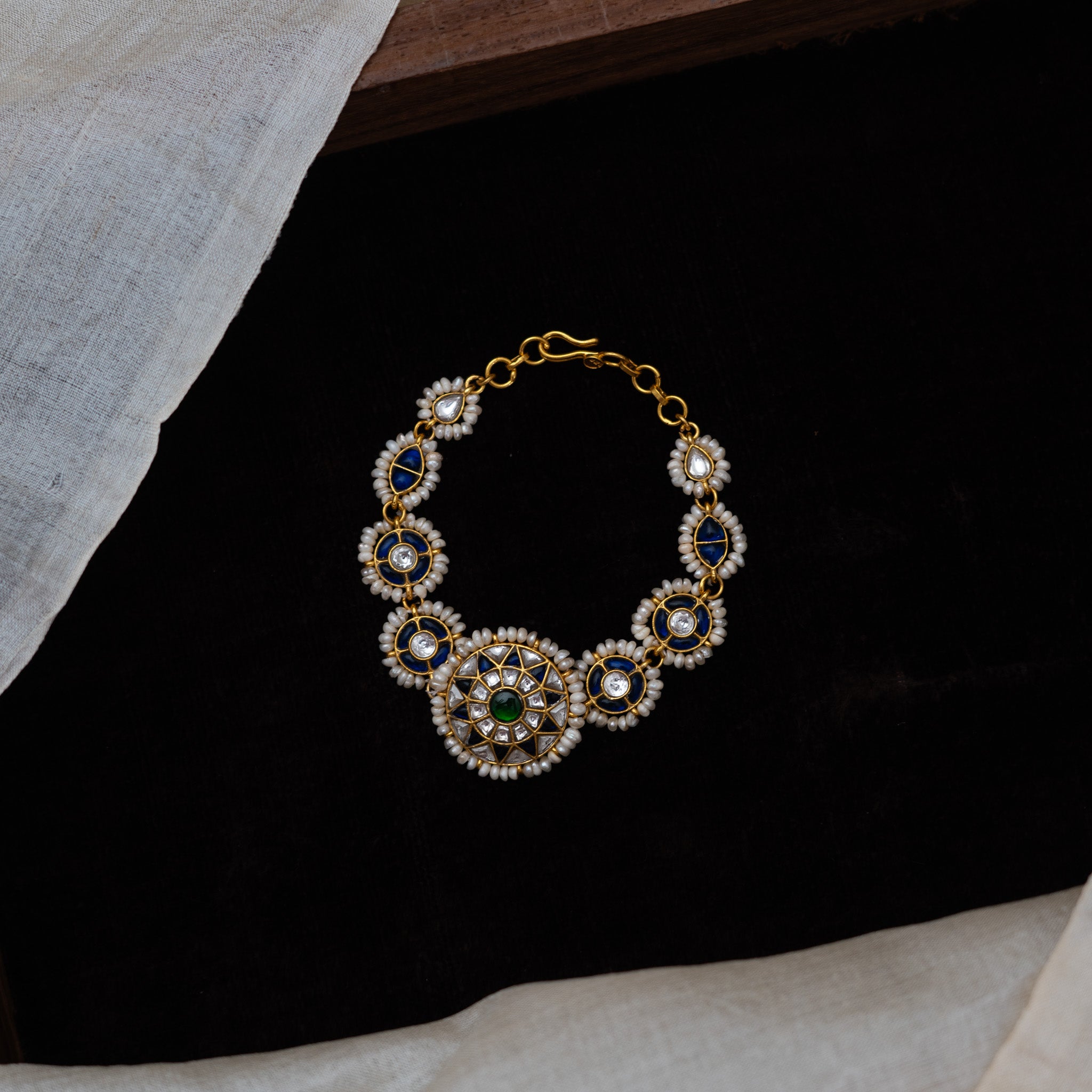 Florela Kundan Bracelet