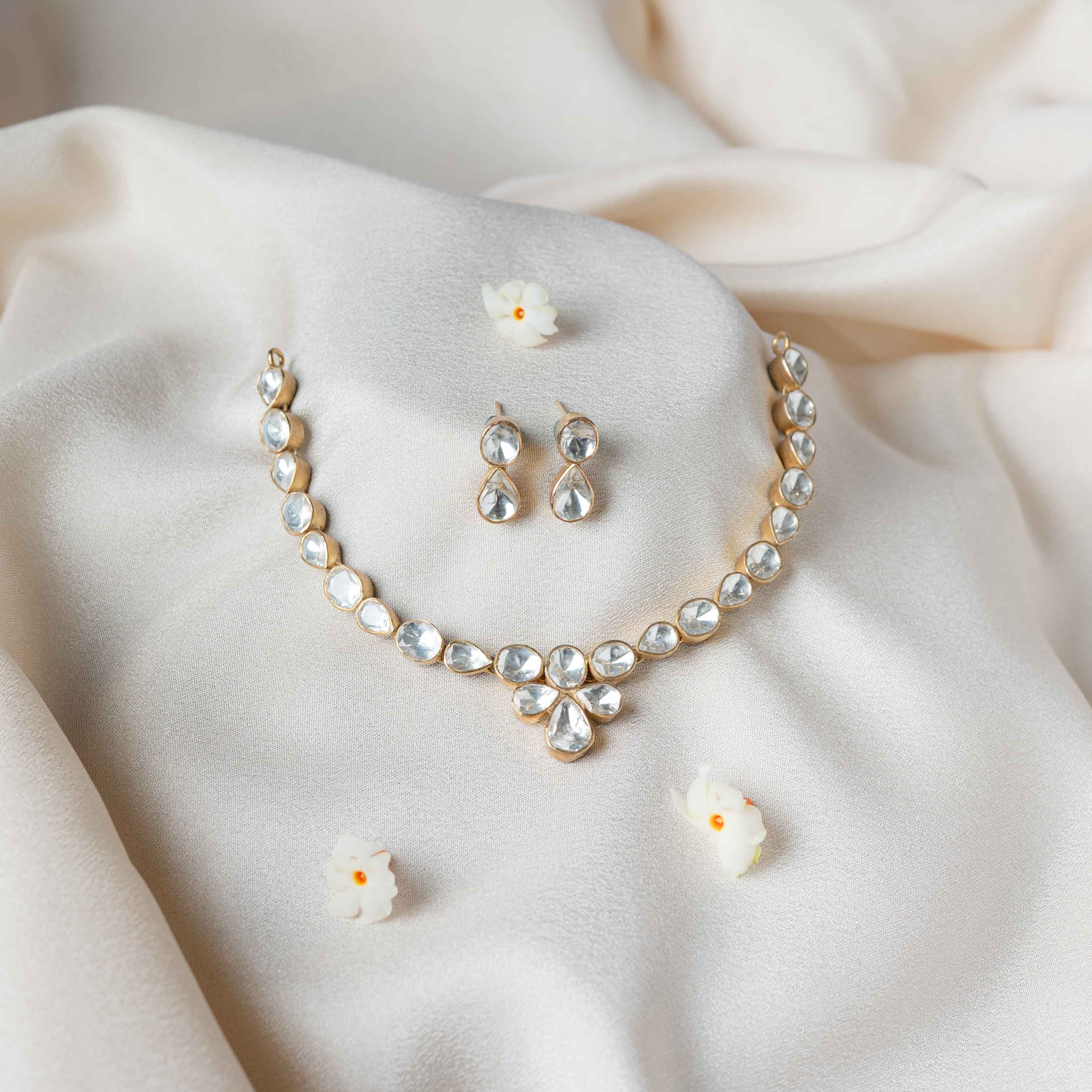 Aarna Polki Studs
