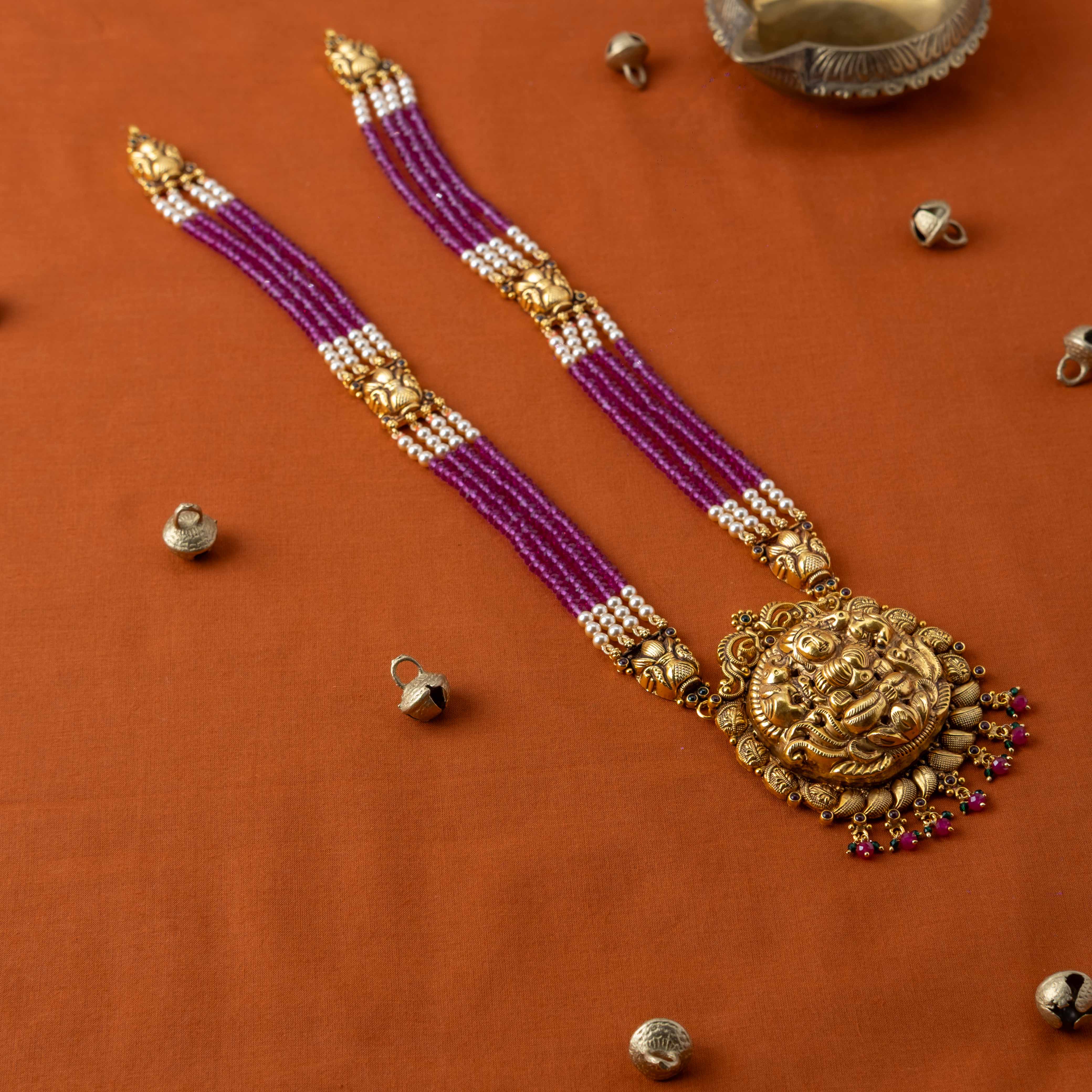 Ritambhara Nakaas Pendant Mala