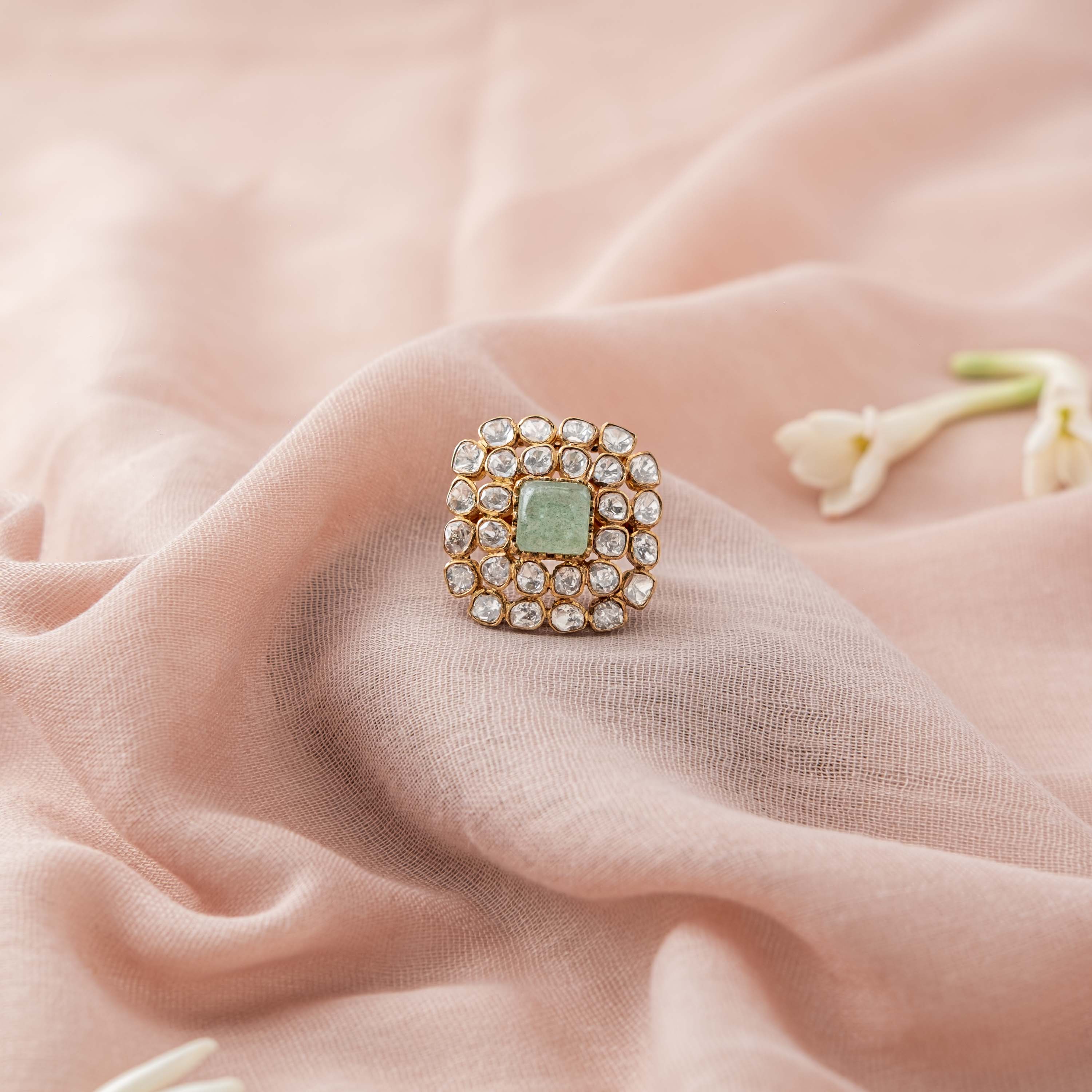 Malvika Polki Ring