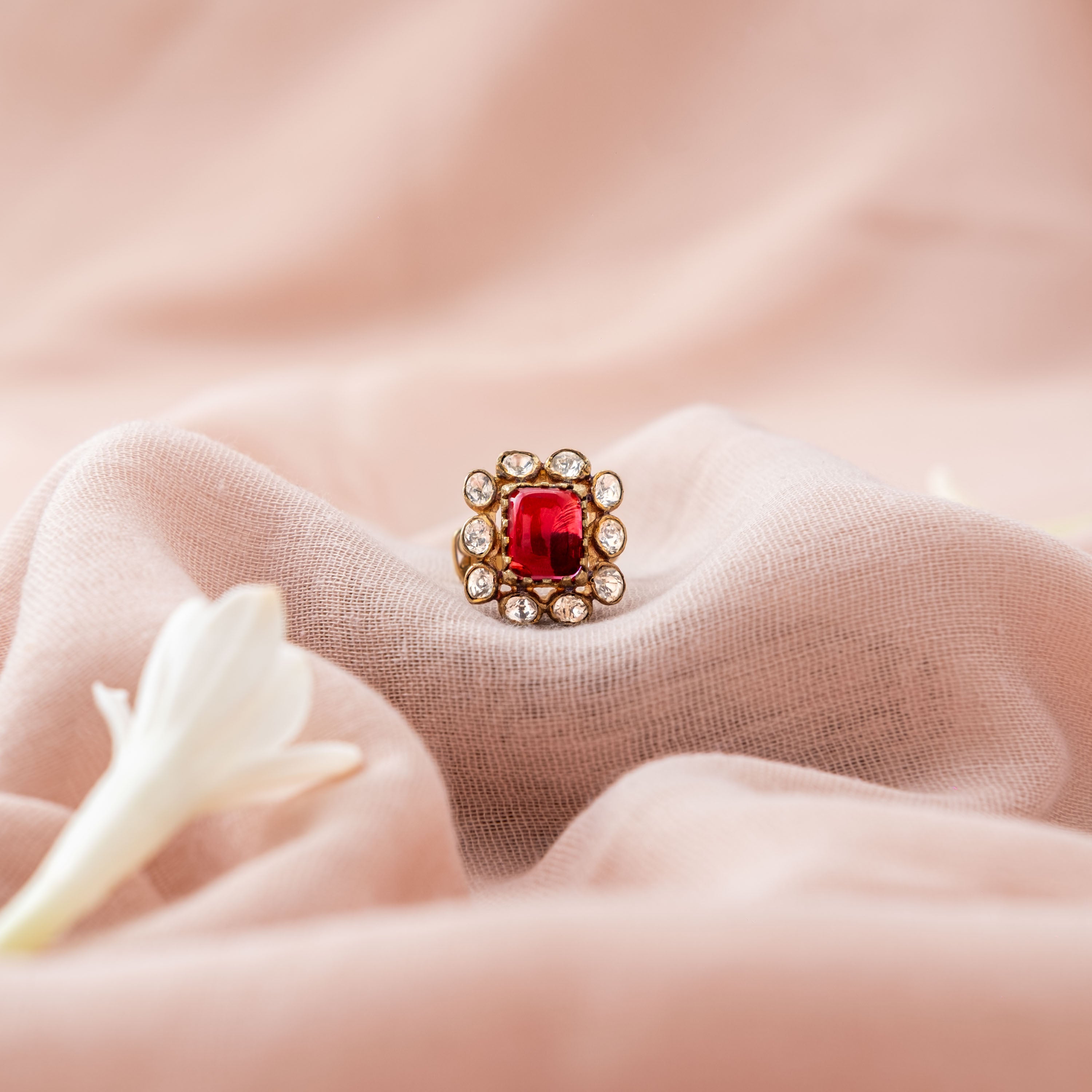 Prabha Polki Ring