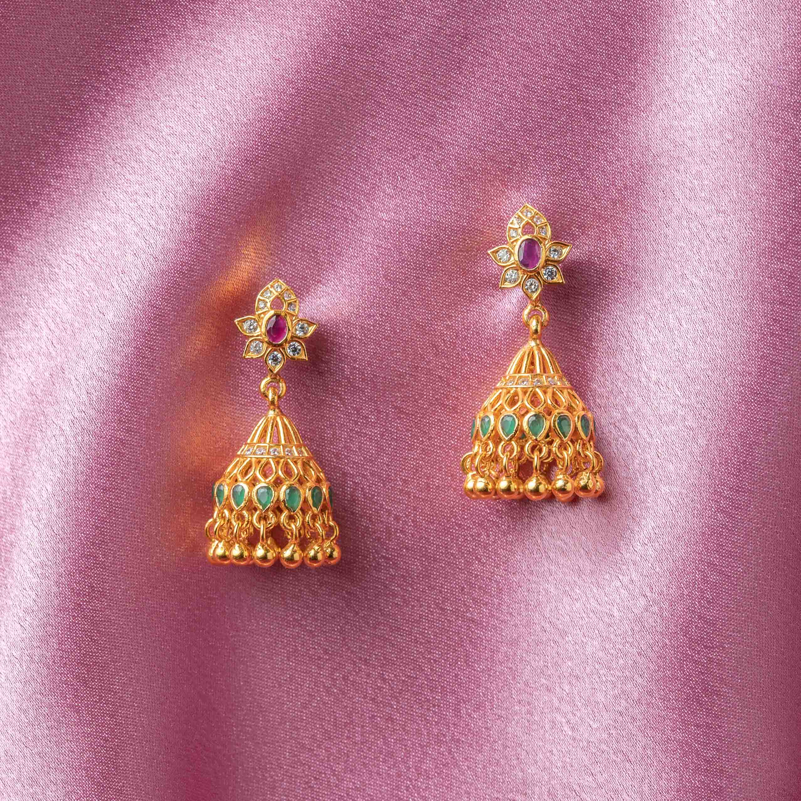 Nihira CZ Jhumka