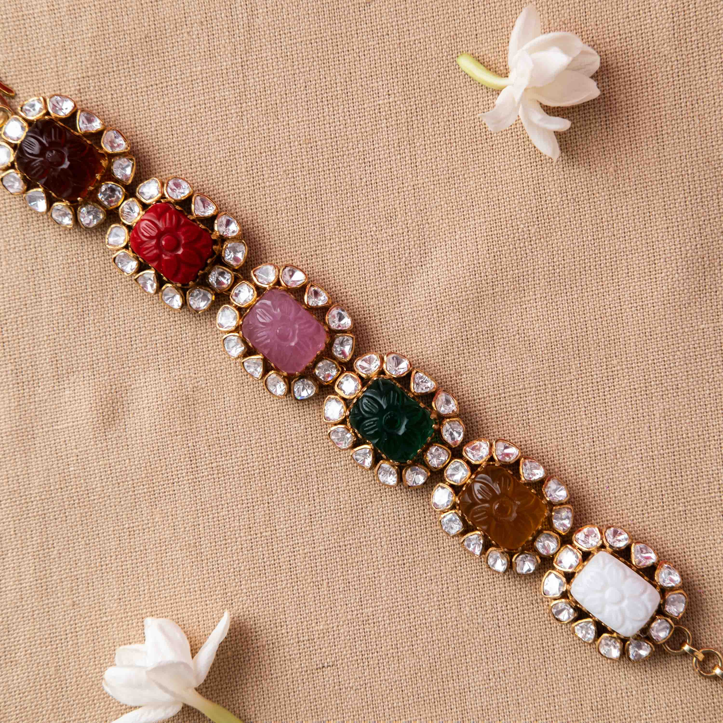 Kaumudi Polki Bracelet