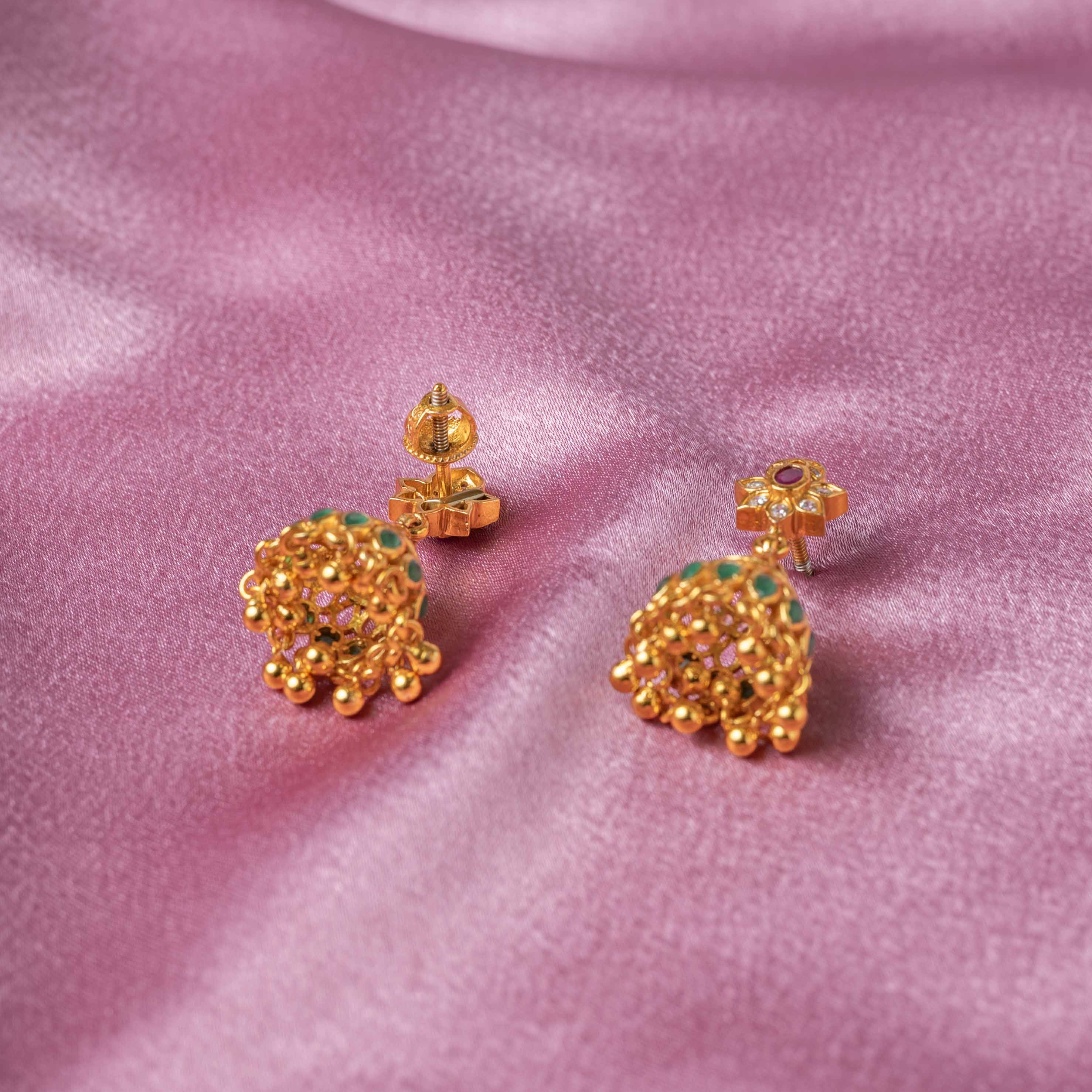 Nihira CZ Jhumka