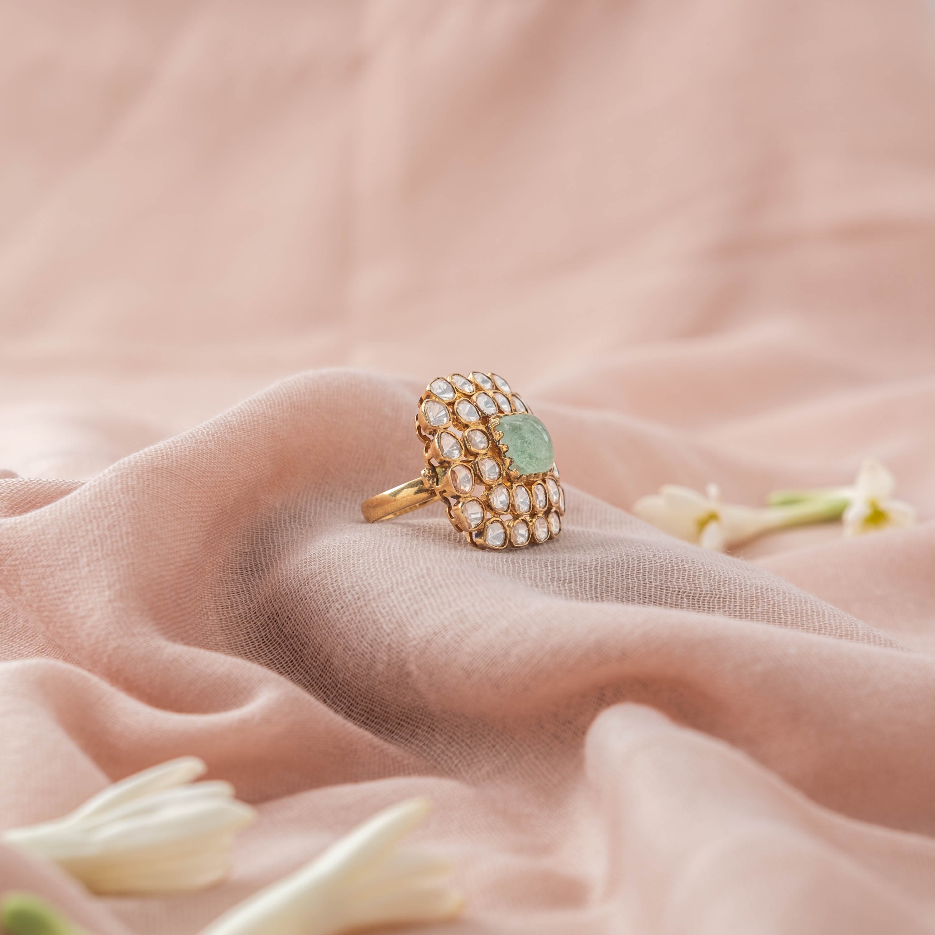 Malvika Polki Ring