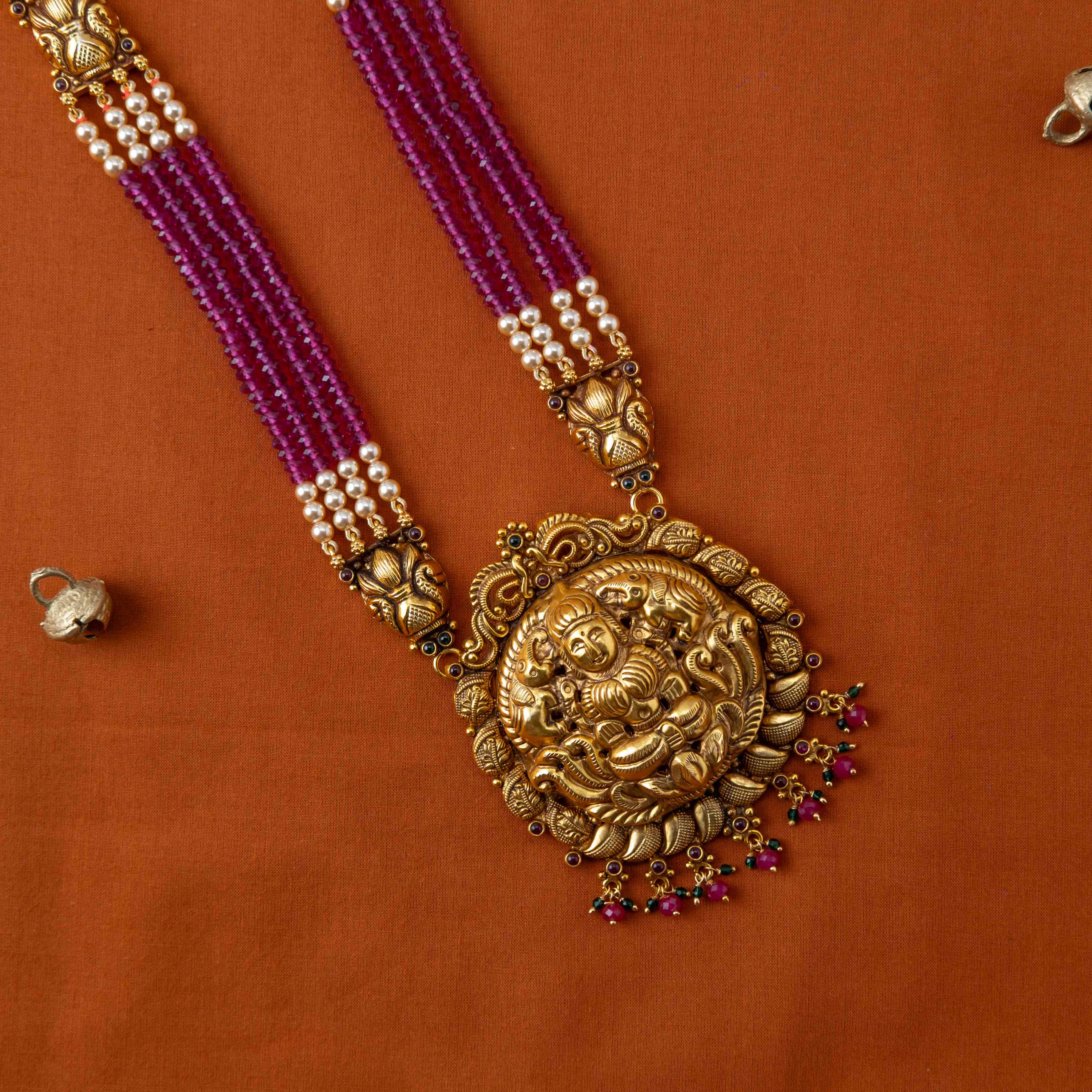 Ritambhara Nakaas Pendant Mala
