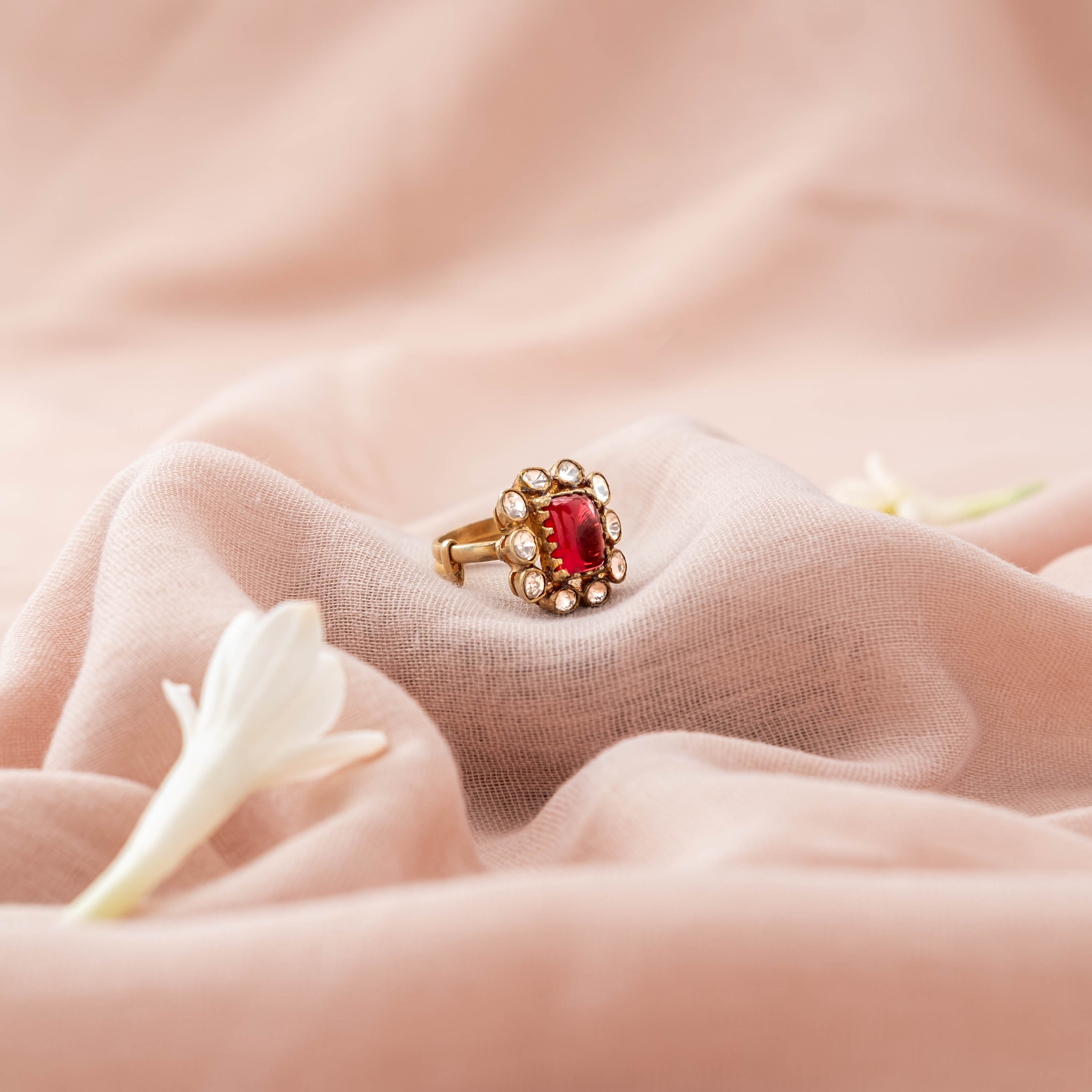 Prabha Polki Ring