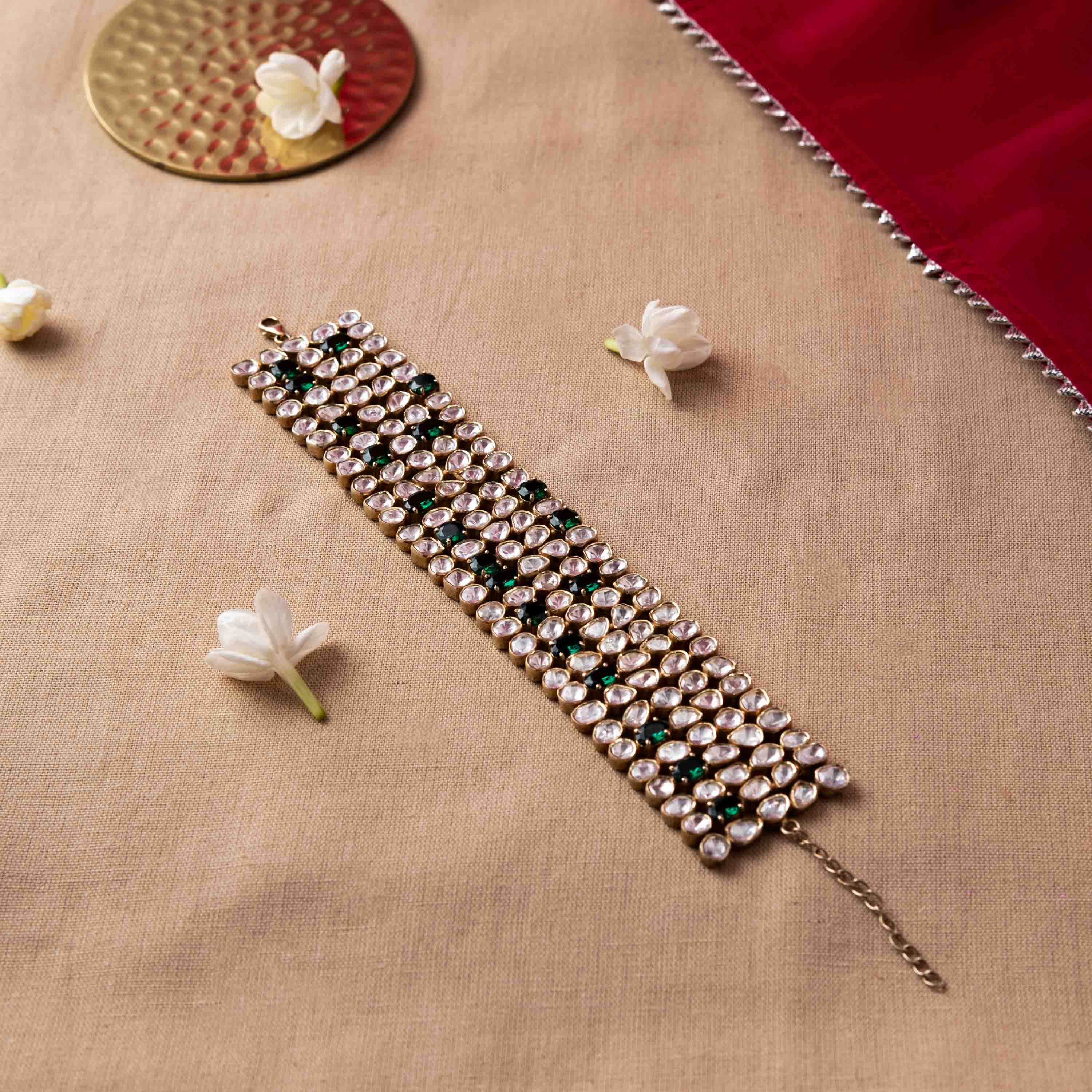 Zareen Polki Bracelet
